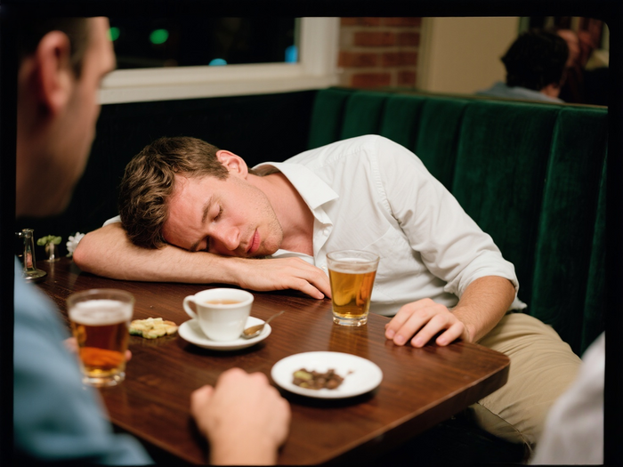 Alcohol-relieving tea