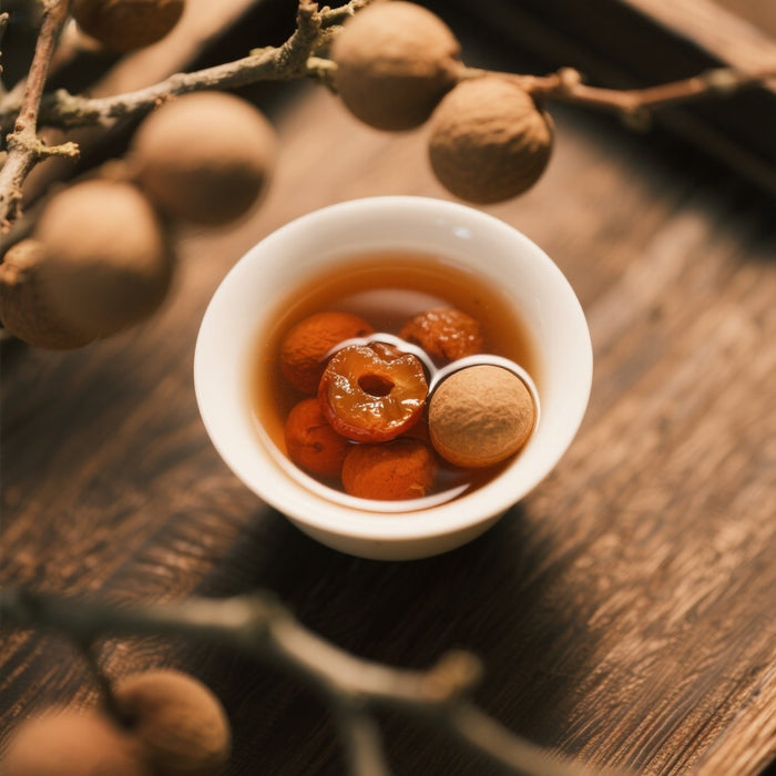 Black tea with dates and jujubes tea