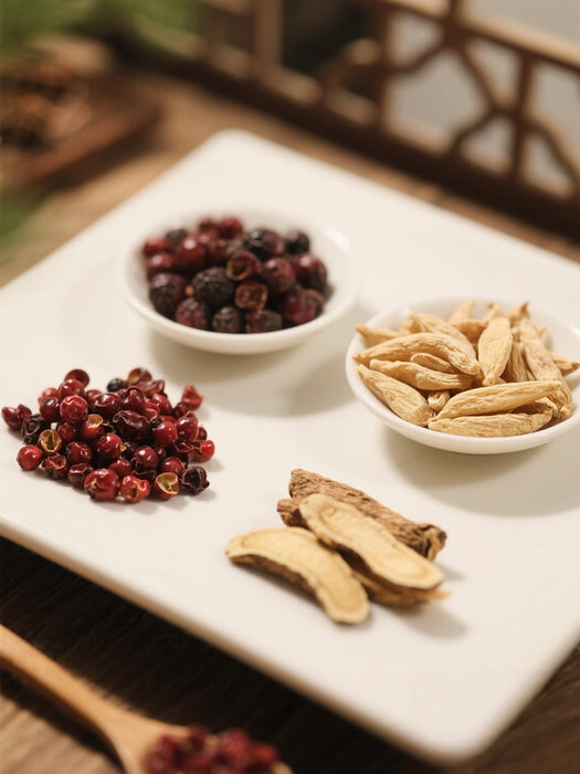 Five-flavor Schisandra, Gastrodia, and Licorice Tea
