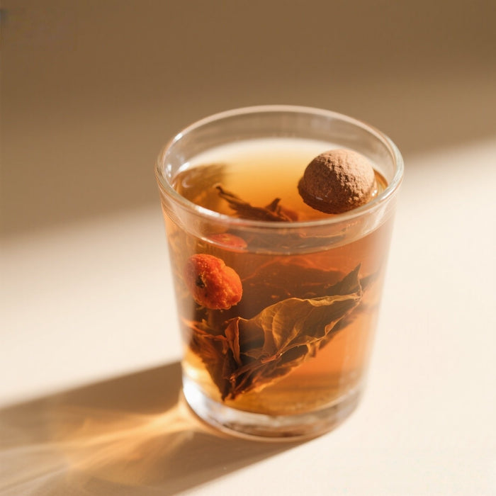 Black tea with dates and jujubes tea