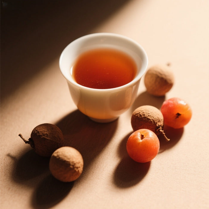 Black tea with dates and jujubes tea