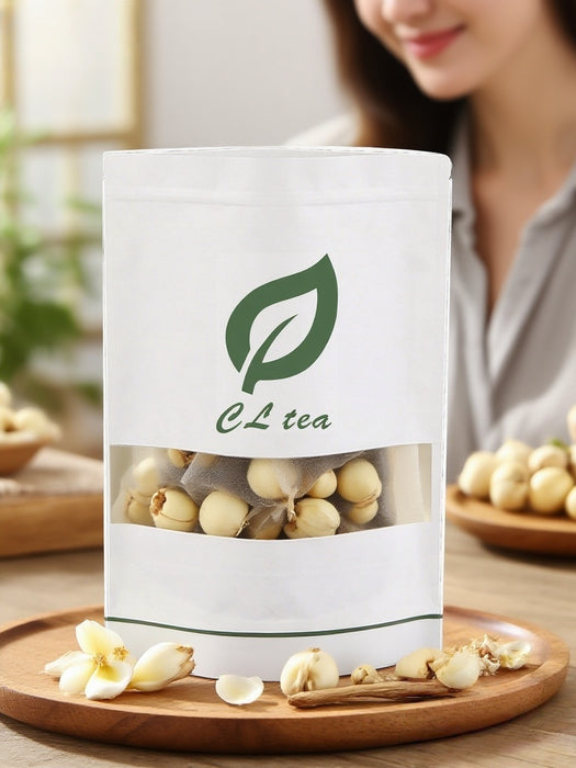 Lily, Lotus Seed and Ginseng Root Tea