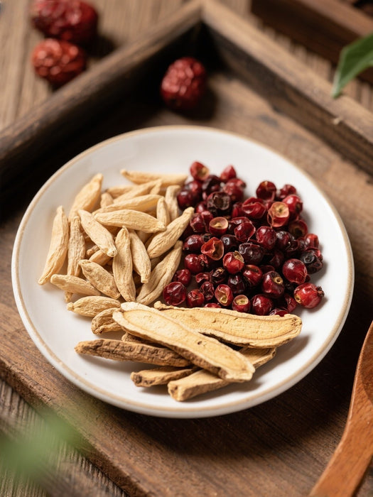 Five-flavor Schisandra, Gastrodia, and Licorice Tea