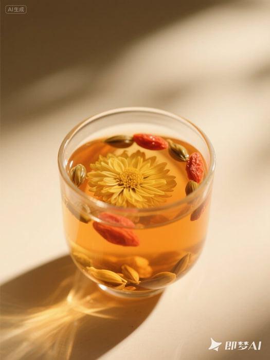 Chrysanthemum, Mulberry Seed and Goji Berry Tea