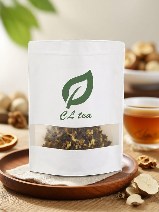 Kudzu Flower, Dried Tangerine Peel and Poria Tea