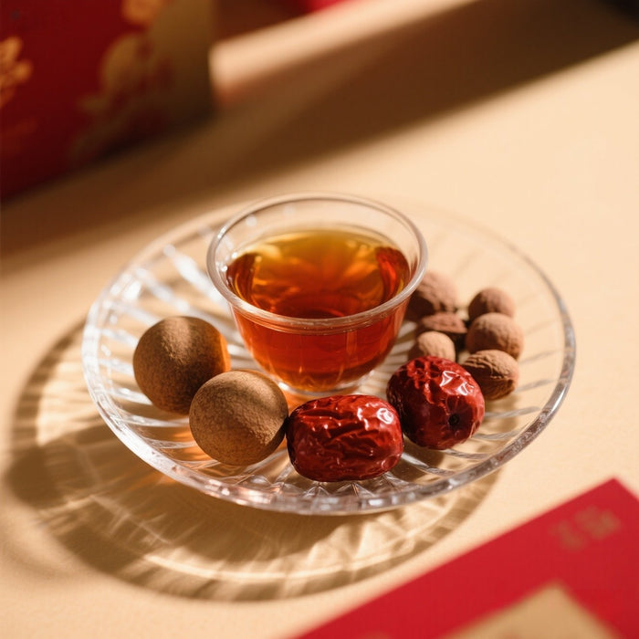 Black tea with dates and jujubes tea