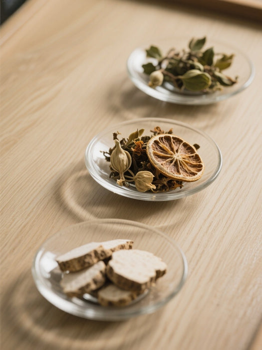 Kudzu Flower, Dried Tangerine Peel and Poria Tea