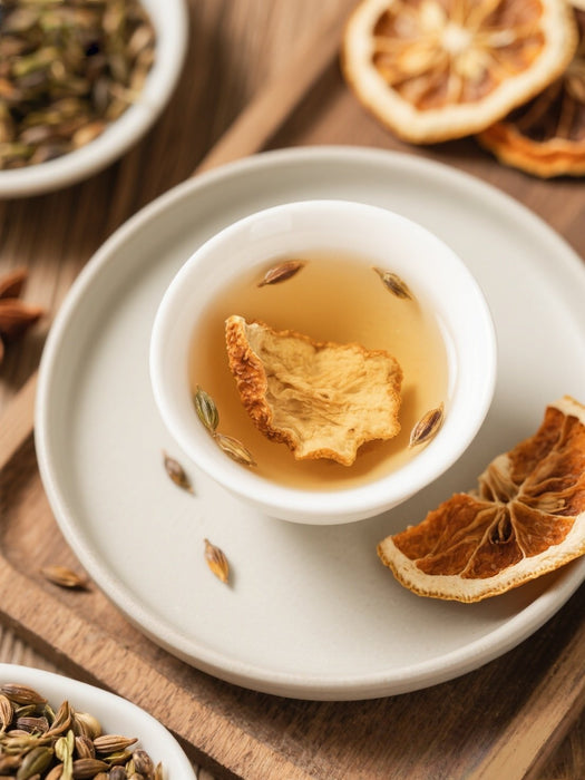 Chenpi Foshou Malt Tea